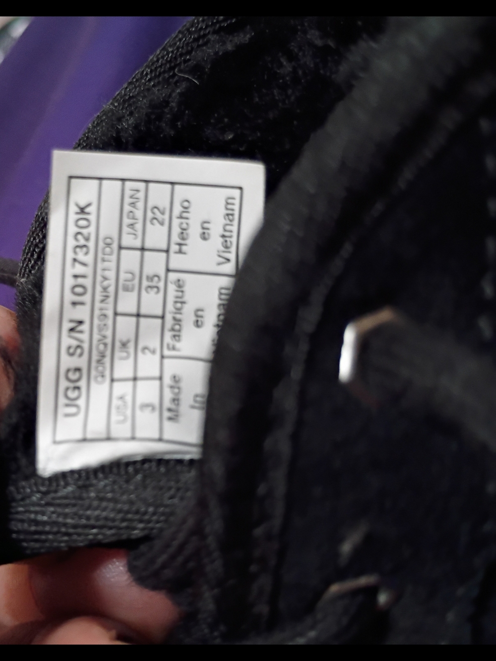 UGG Kids Black Suede Chukka Boots - Picture 3 of 5